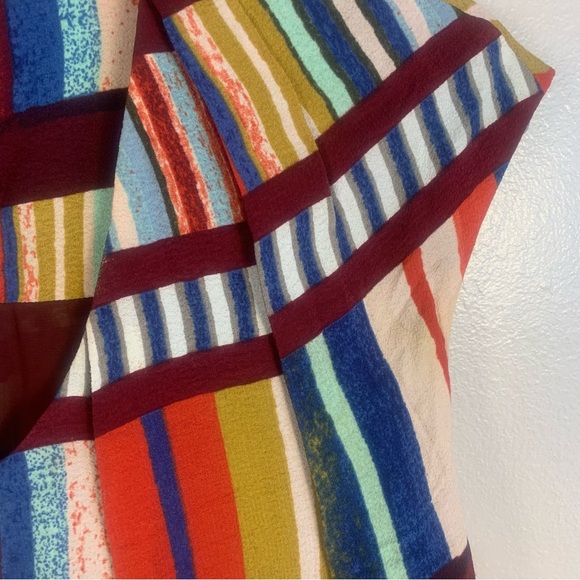 Maeve Anthropologie Au Revoir Stripe Shift Dress - Picture 15 of 16